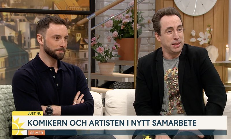 Måns Zelmerlöw och Per Andersson Måns Zelmerlöw och Per Andersson